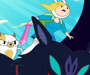 Adventure Time Fionna Dövüşüyor