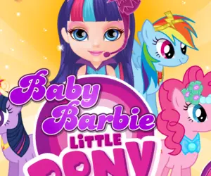 Baby Barbie Little Pony