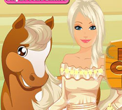 Barbie Sevimli At Bakımı