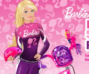 Barbie Bisiklet Sürme