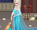 Elsa Frozen Oda Temizliği